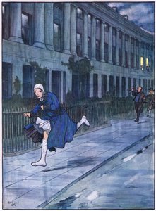 Mr Winkle prese i tacchi e corse intorno alla mezzaluna da Cecil Charles Windsor Aldin